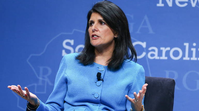 Νίκι Χάλεϊ: «Προς εκείνους που δεν μας υποστηρίζουν: Σημειώνουμε τα ονόματά σας»