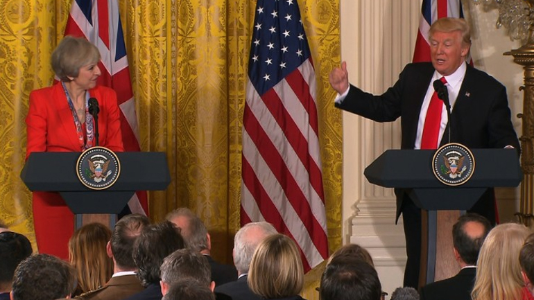 Τραμπ προς Μέι: «Το Brexit θα είναι κάτι το θαυμάσιο για τη χώρα σας»