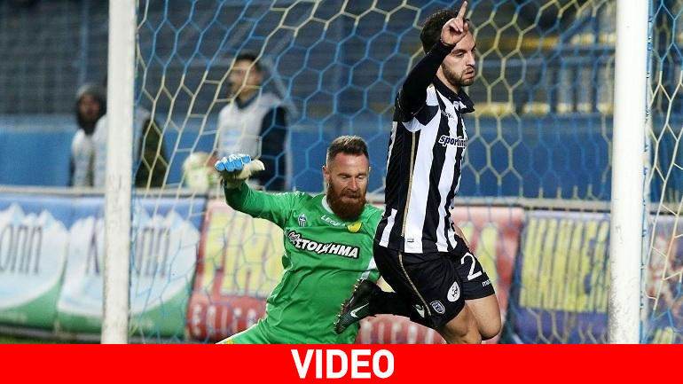 Σημαντικό «διπλό» με 10 παίκτες για τον ΠΑΟΚ, 1-0 τον Παναιτωλικό
