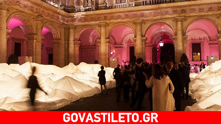 Η απόλυτη χλιδή στο δείπνο για τη νέα boutique της Hermès στη Ρώμη