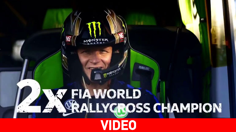 O Solberg ντριφτάρει λεωφορείο ποδοσφαιρικής ομάδας!