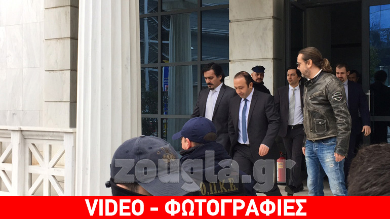 Στο Διοικητικό Πρωτοδικείο οι οκτώ Τούρκοι στρατιωτικοί για το θέμα της κράτησής τους