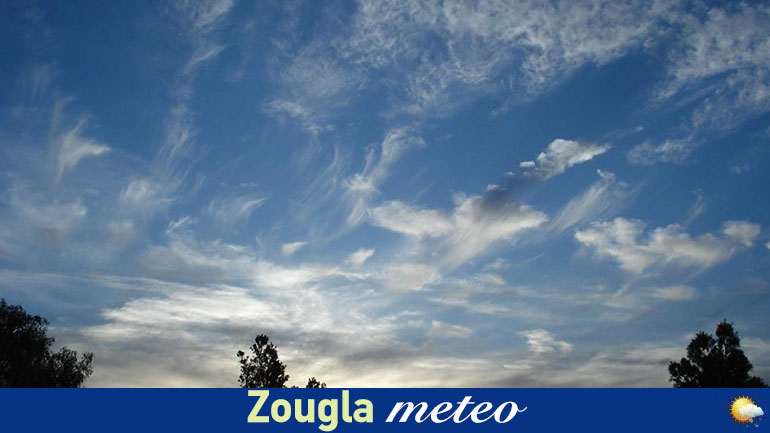 O καιρός σήμερα