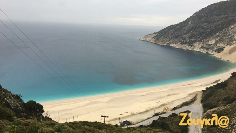 O χειμωνιάτικος Μύρτος από ψηλά