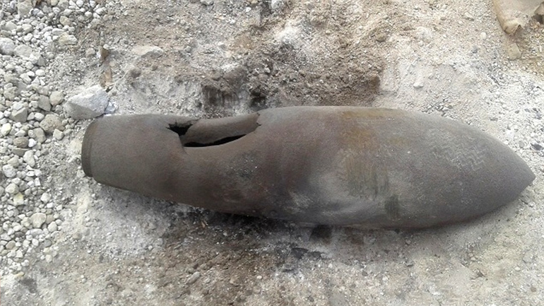 Εντοπίστηκε βόμβα 115 κιλών στο Κορδελιό