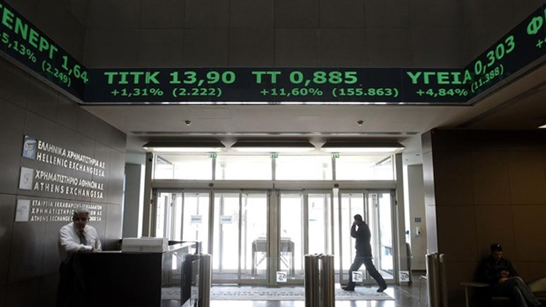 Ανοδική αντίδραση στο Χρηματιστήριο Αθηνών