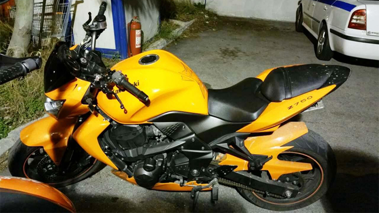 Μια από τις μηχανές που κατασχέθηκαν