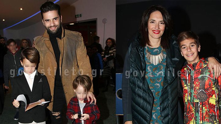 Οι celebrities πάνε θέατρο με τα παιδιά τους!