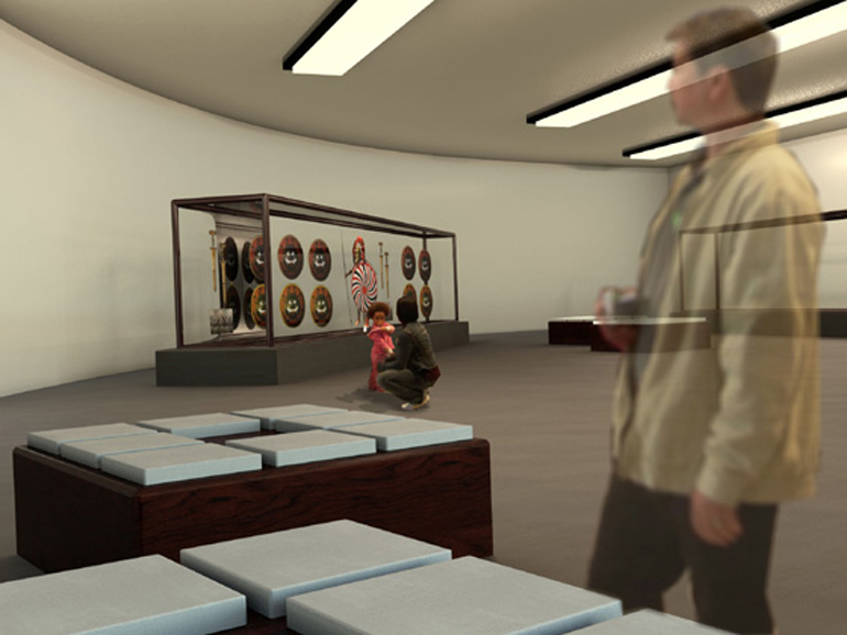 Το εσωτερικό του μουσείου