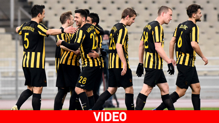 Πάρτι η ΑΕΚ, 6-0 τον Λεβαδειακό στο ΟΑΚΑ
