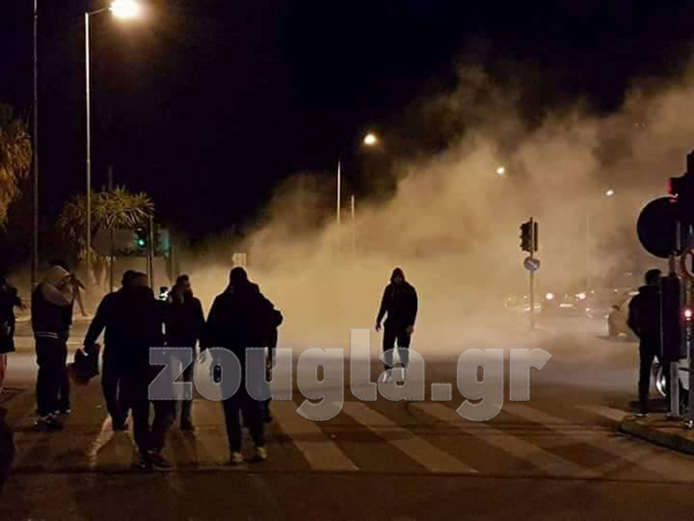 Τα ΜΑΤ έκαναν χρήση δακρυγόνων και δημιουργήθηκε πανικός...