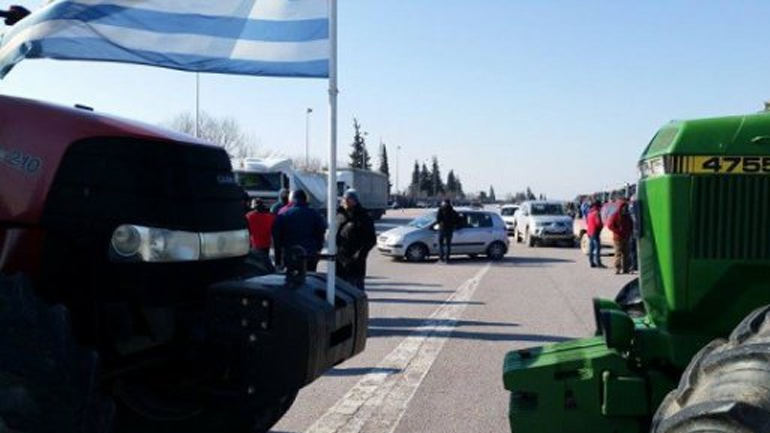 Έως τις 18.00 θα κρατήσουν κλειστή την Ε.Ο. Θεσσαλονίκης – Ευζώνων οι αγρότες