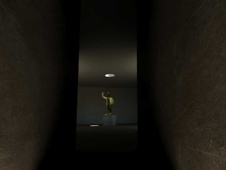 Η είσοδος στο μουσείο