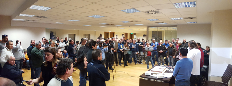 Πλήθος αγωνιζομένων και φίλων του μηχανοκίνητου αθλητισμού έδωσε το παρών στην εκδήλωση του ΣΟΑΑ