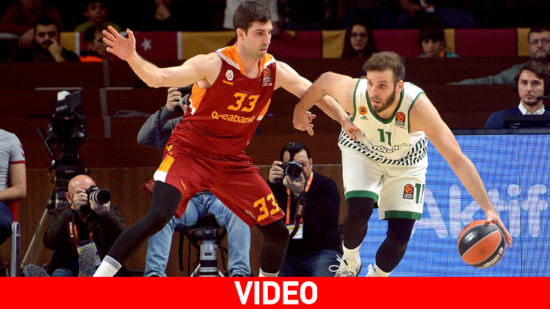 Νικητής στην Πόλη ο Παναθηναϊκός, 84-79 την Γαλατάσαραϊ