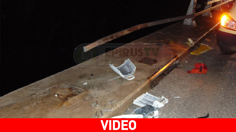 Βουτιά θανάτου για οδηγό φορτηγού στη Θεσπρωτία