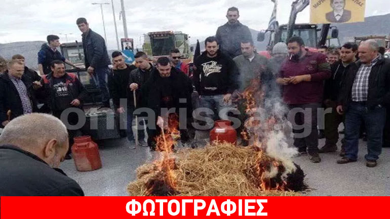 Μελούνα: Κτηνοτρόφοι έχυσαν γάλα και έβαλαν φωτιά σε ζωοτροφές