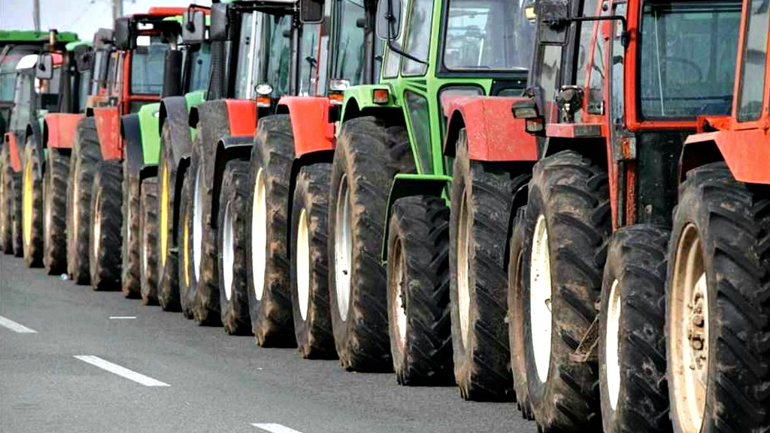 Ειδομένη: Αγροτικό μπλόκο στη σιδηροδρομική γραμμή