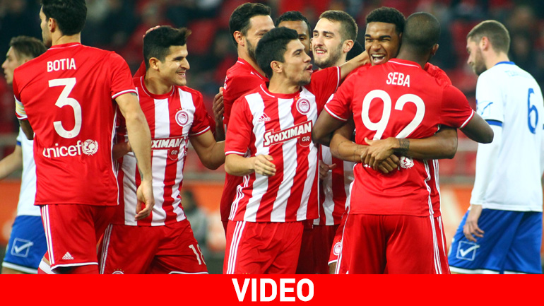 Στο ρελαντί ο Ολυμπιακός, 3-0 τον Ηρακλή
