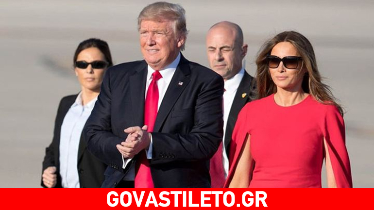 Στα… κόκκινα η Μελάνια Τραμπ!