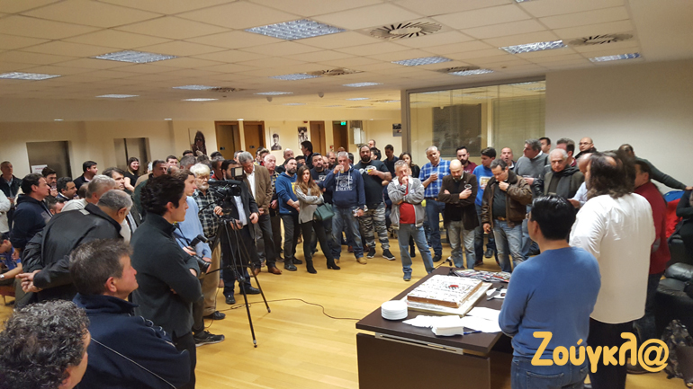 Πολύς κόσμος στην κοπή πίτας του ΣΟΑΑ