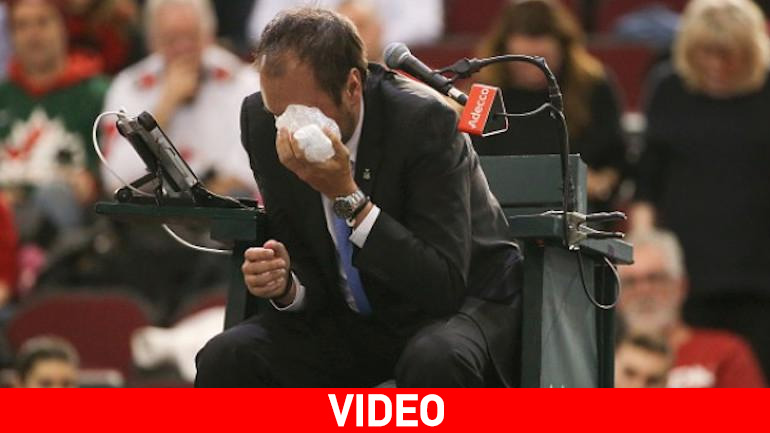 Χτύπησε τον διαιτητή με το μπαλάκι του τένις!