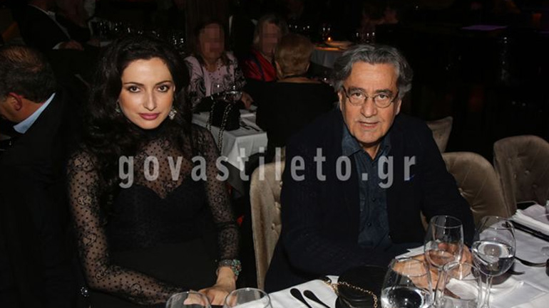 Νίκος Γαλανός: Βραδινή έξοδος με την πολύ νεότερή του σύντροφο!