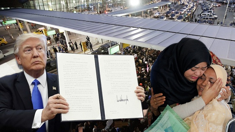 Δημοκρατικοί υπέρ της αναστολής ισχύος του διατάγματος Τραμπ