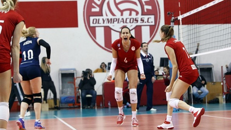 Βόλεϊ: Ιστορική πρόκριση στους «8» του Challenge Cup για τον Ολυμπιακό