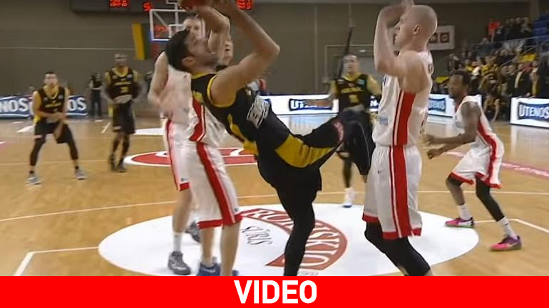 ΑΕΚ: Το κομβικό καλάθι του Σάκοτα που «σφράγισε» το διπλό στη Λιθουανία