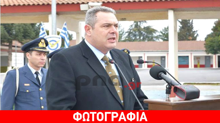 Η γραβάτα του Πάνου Καμμένου που έκλεψε την παράσταση στην 124 ΠΒΕ