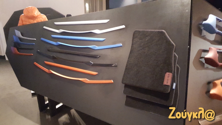 Αξεσουάρ που μπορείς να τοποθετήσεις στο Micra για να το διαμορφώσεις σύμφωνα με τα γούστα σου... 