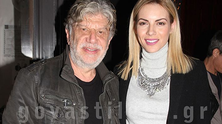Γιάννης Βούρος: Λαμπερή πρεμιέρα με την κόρη του στο πλευρό του