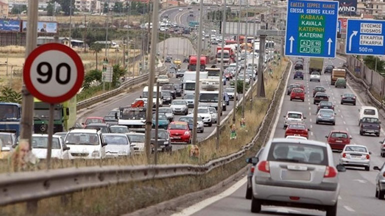 Θεσσαλονίκη: Eργασίες συντήρησης στην εσωτερική περιφερειακή οδό