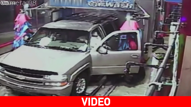 Πήγε να πλύνει το αυτοκίνητο και τα διέλυσε όλα!