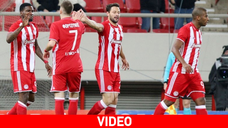 Επαγγελματική νίκη πριν την Οσμάνλισπορ για τον Ολυμπιακό, 2-0 την ΑΕΛ