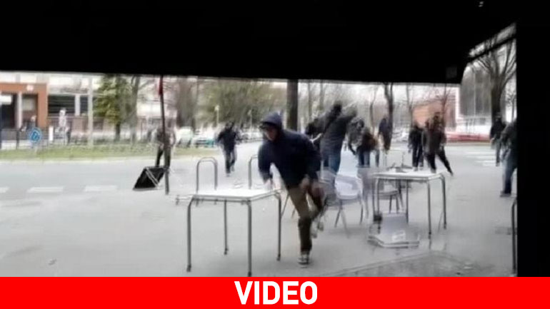 Άγριες συμπλοκές πριν το Αλαβές-Μπαρτσελόνα-Σε κρίσιμη κατάσταση οπαδός των Καταλανών