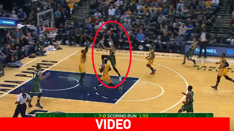 O… ιπτάμενος Αντετοκούνμπο κάρφωσε εντυπωσιακά!