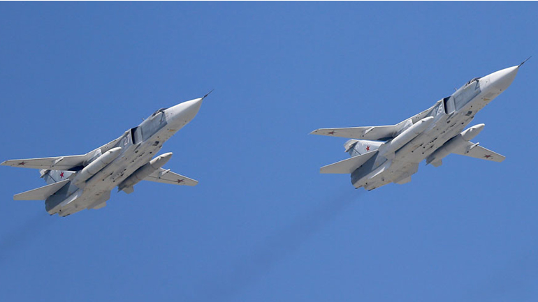 Συρία: Ρωσικά βομβαρδιστικά χρησιμοποιούν τον εναέριο χώρο του Ιράν για στρατιωτικές επιχειρήσεις