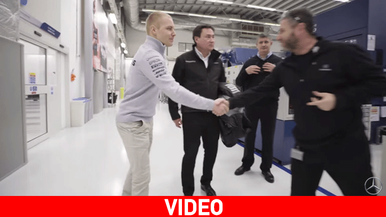 Ο Bottas γνώρισε τους νέους μηχανικούς και συνεργάτες