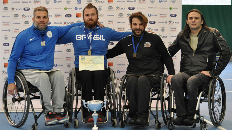 Τένις με αμαξίδιο: Πρωταθλητής Ελλάδας ο Στέφανος Διαμαντής για 5η συνεχή χρονιά