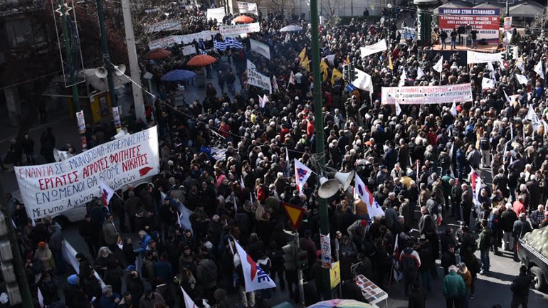 Αγροτικό συλλαλητήριο στην Αθήνα