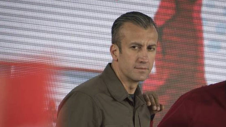 Σε αμερικανική μαύρη λίστα ο αντιπρόεδρος της Βενεζουέλας για εμπόριο ναρκωτικών