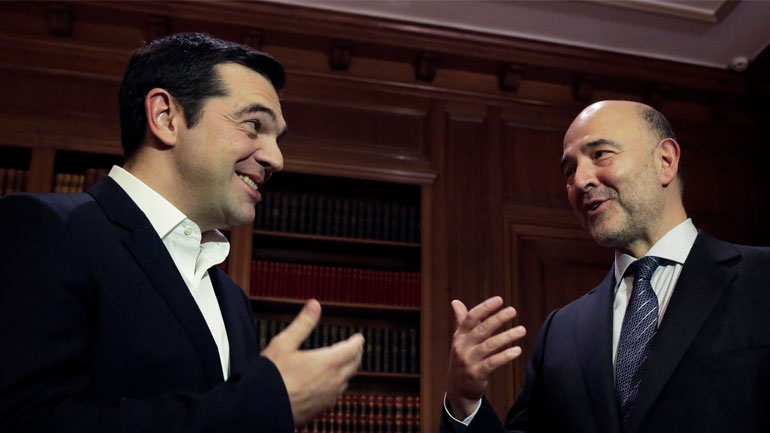 Το πρωί της Τετάρτης η συνάντηση Τσίπρα – Μοσκοβισί