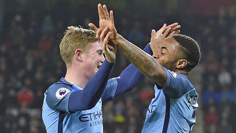 «Τρίποντο» η Σίτι, 2-0 την Μπόρνμουθ