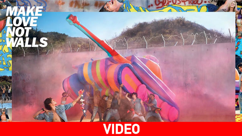 Η Diesel καταρρίπτει όλα τα εμπόδια μέσα από την καινούργια της καμπάνια MAKE LOVE NOT WALLS