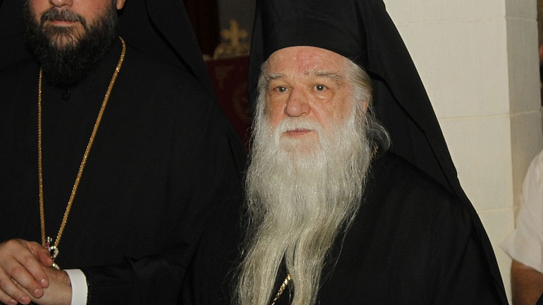 Παραιτείται ο Αμβρόσιος λόγω ηλικίας