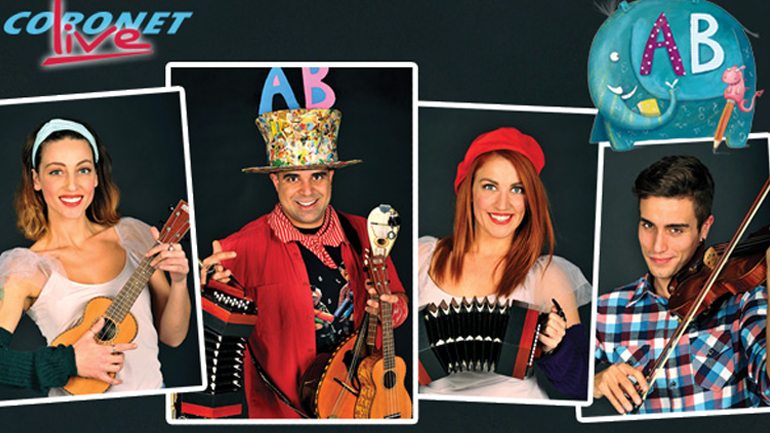 Καρναβάλι στην «Τρελή τρελή Αλφαβήτα 2» στο θέατρο «Coronet»