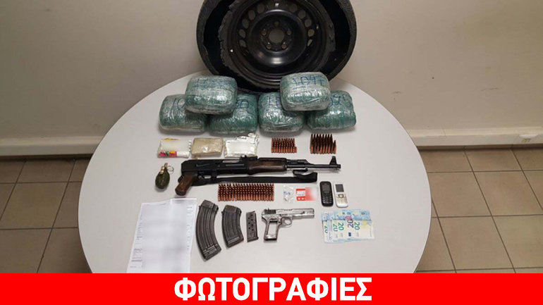 Θεσσαλονίκη: Έκρυβε σπίτι του ναρκωτικά και όπλα