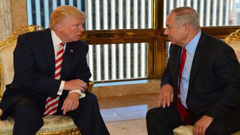 Ο Τραμπ υπόσχεται… “πολλή αγάπη” από τις ΗΠΑ στο Ισραήλ